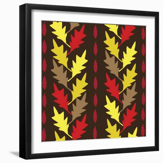 Autumn Pattern-null-Framed Giclee Print