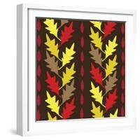 Autumn Pattern-null-Framed Giclee Print