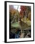 Autumn Pond-2-Gordon Semmens-Framed Giclee Print