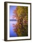 Autumn Pond Reflections, New Hampshire-Vincent James-Framed Photographic Print