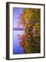 Autumn Pond Reflections, New Hampshire-Vincent James-Framed Photographic Print