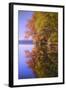 Autumn Pond Reflections, New Hampshire-Vincent James-Framed Photographic Print