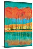 Autumn Pond-Toy Jones-Stretched Canvas