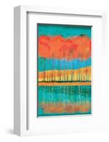 Autumn Pond-Toy Jones-Framed Art Print