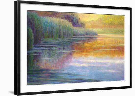 Autumn Pond-Sarback-Framed Giclee Print