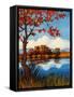 Autumn Pond-Patty Baker-Framed Stretched Canvas