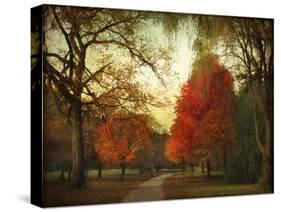 Autumn Promenade-Jessica Jenney-Stretched Canvas