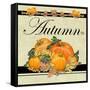 Autumn Pumpkins-Diannart-Framed Stretched Canvas