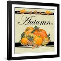 Autumn Pumpkins-Diannart-Framed Art Print