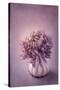 Autumn Purple Flower in a Vase-egal-Stretched Canvas