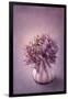 Autumn Purple Flower in a Vase-egal-Framed Art Print