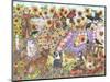 Autumn Quilts-Wendy Edelson-Mounted Giclee Print