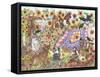 Autumn Quilts-Wendy Edelson-Framed Stretched Canvas