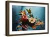 Autumn Rain and Apples-Dina Belenko-Framed Photographic Print