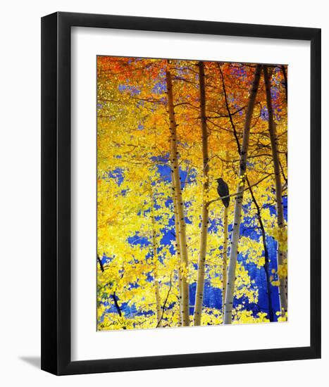 Autumn Raven-Chris Vest-Framed Art Print