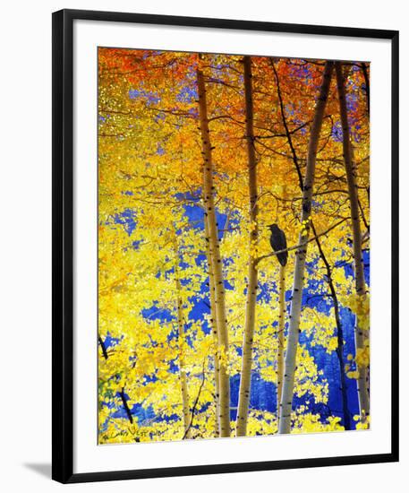 Autumn Raven-Chris Vest-Framed Art Print