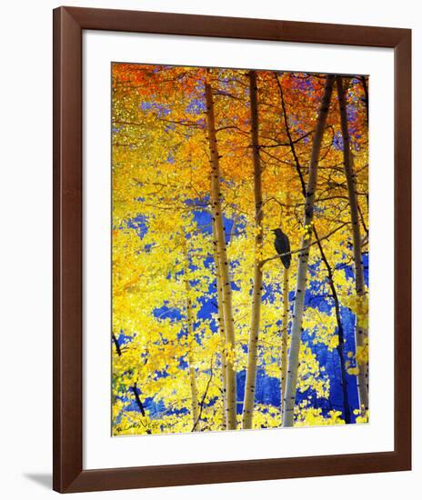 Autumn Raven-Chris Vest-Framed Art Print