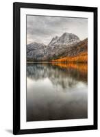 Autumn Reflection at Silver Lake, Eastern Sierras-Vincent James-Framed Photographic Print