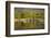 Autumn Reflections at Butchers Dam, Near Alexandra, Central Otago, South Island, New Zealand-David Wall-Framed Photographic Print