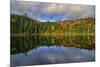 Autumn Reflections at White Mountains Lake, New Hampshire-Vincent James-Mounted Photographic Print