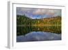 Autumn Reflections at White Mountains Lake, New Hampshire-Vincent James-Framed Photographic Print