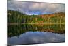 Autumn Reflections at White Mountains Lake, New Hampshire-Vincent James-Mounted Photographic Print