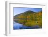 Autumn Reflections, Bubble Pond, Acadia National Park, Maine, Usa-Michel Hersen-Framed Photographic Print