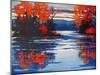 Autumn Reflections II-Patty Baker-Mounted Art Print