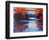 Autumn Reflections II-Patty Baker-Framed Art Print