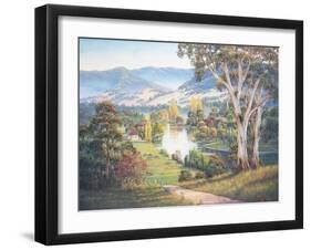 Autumn Reflections - Lacmalac-John Bradley-Framed Giclee Print