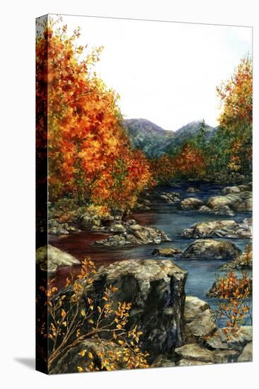 Autumn Reflections-Sher Sester-Stretched Canvas