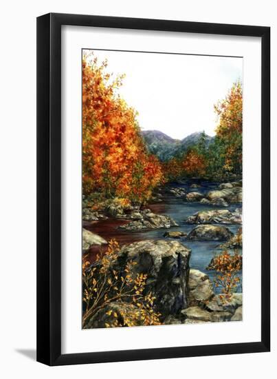 Autumn Reflections-Sher Sester-Framed Giclee Print