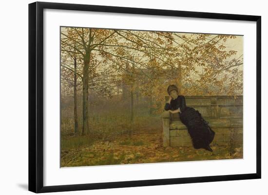 Autumn Regrets, 1882-John Atkinson Grimshaw-Framed Giclee Print