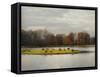 Autumn Rising at the Duck Pond-Jai Johnson-Framed Stretched Canvas