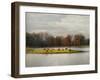 Autumn Rising at the Duck Pond-Jai Johnson-Framed Photographic Print