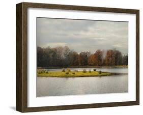 Autumn Rising at the Duck Pond-Jai Johnson-Framed Photographic Print