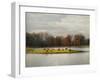 Autumn Rising at the Duck Pond-Jai Johnson-Framed Photographic Print