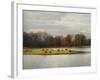 Autumn Rising at the Duck Pond-Jai Johnson-Framed Photographic Print