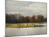 Autumn Rising at the Duck Pond-Jai Johnson-Mounted Photographic Print