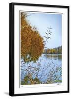 Autumn River 2-Donald Satterlee-Framed Giclee Print