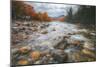 Autumn River Flow at Lincoln, New Hampshire-Vincent James-Mounted Photographic Print