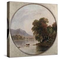 Autumn River View-Jasper Francis Cropsey-Stretched Canvas