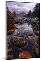 Autumn River Wonder, Pemigewasset River, New Hampshire, Lincoln-Vincent James-Mounted Photographic Print
