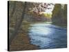 Autumn River-Bruce Dumas-Stretched Canvas