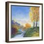 Autumn River-Judy Mastrangelo-Framed Giclee Print