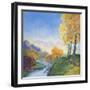 Autumn River-Judy Mastrangelo-Framed Giclee Print