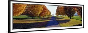 Autumn Road, Storm King Mountain, New York-Richard Berenholtz-Framed Art Print