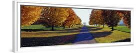 Autumn Road, Storm King Mountain, New York-Richard Berenholtz-Framed Art Print