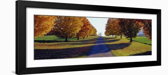 Autumn Road, Storm King Mountain, New York-Richard Berenholtz-Framed Art Print