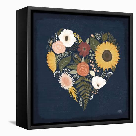 Autumn Romance IX-Laura Marshall-Framed Stretched Canvas